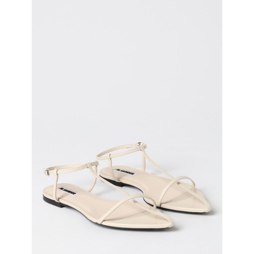 Jil Sander Flat Sandals Woman White Women - Picture 2 of 4